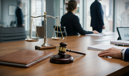 Photo of lawyers office